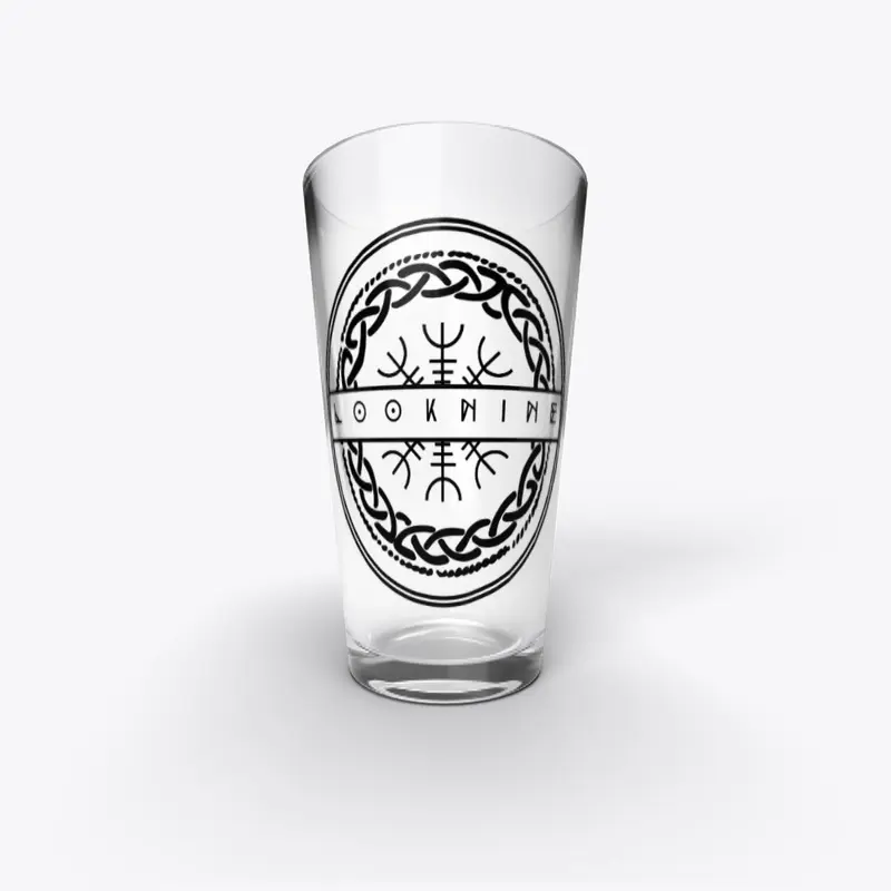 Nordic Inspired LooKNINE Pint Glass