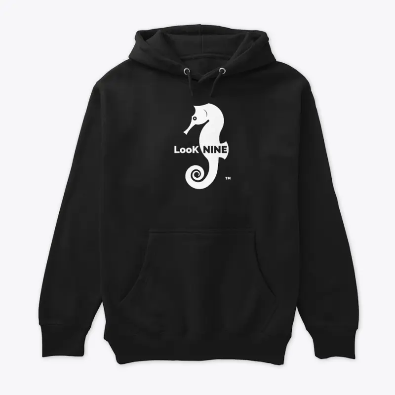 White Seahorse Logo