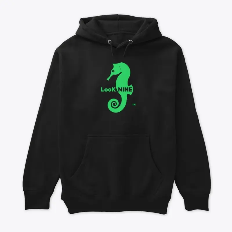 Classic Green Seahorse Logo