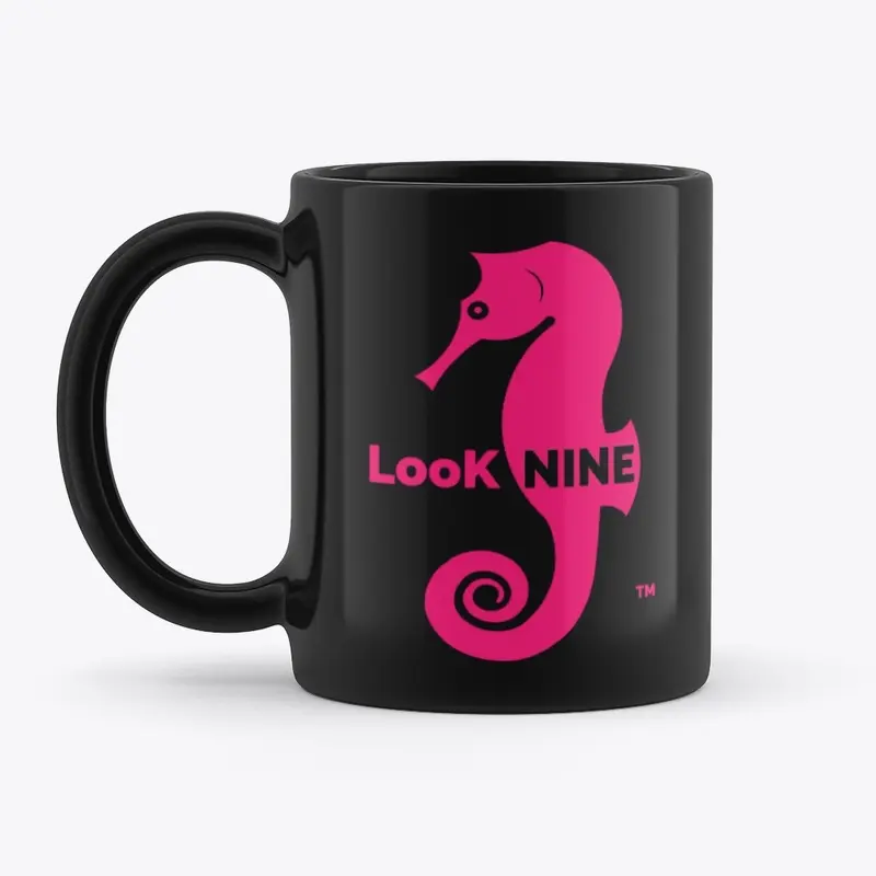 Pink Seahorse Logo