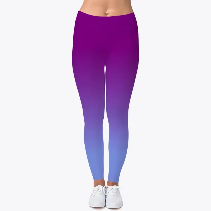 LooKNINE Purple Dream Gradient Leggings