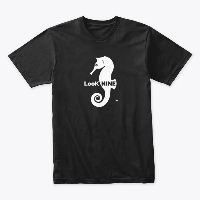 White Seahorse Logo