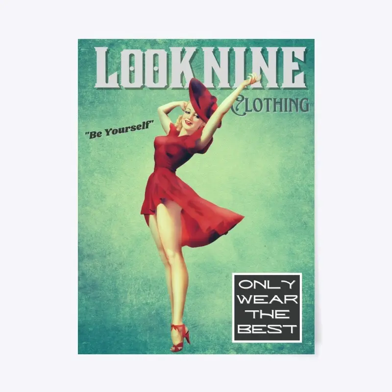 Vintage LooKNINE Clothing Ad 