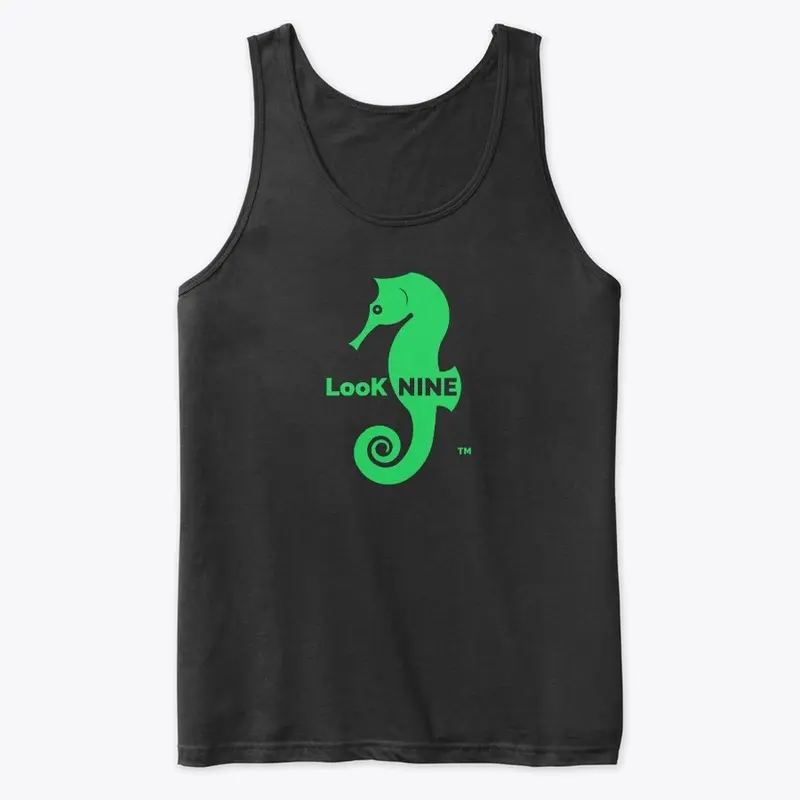 Classic Green Seahorse Logo